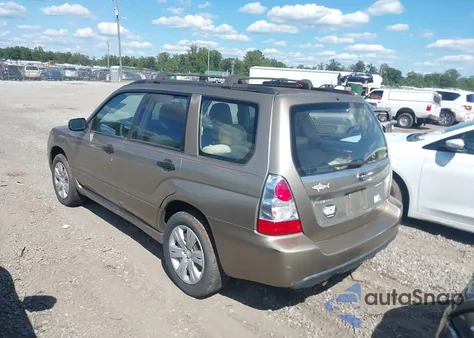 2008 Subaru Forester 2.5X из США, поврежденный, VIN JF1SG63618H716772